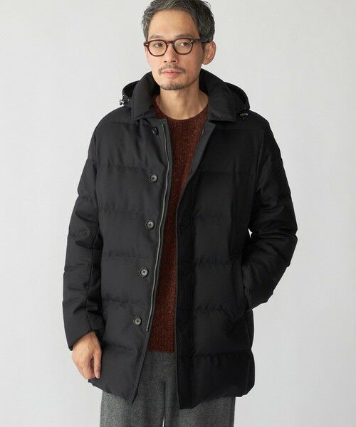 SHIPS / シップス ダウンジャケット・ベスト | SHIPS: ウール 河田ダウン ピーコート | 詳細6