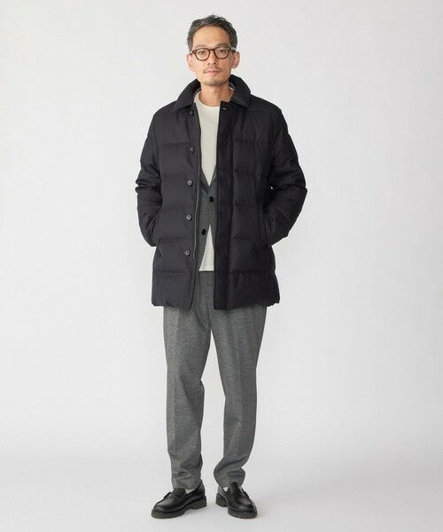 SHIPS / シップス ダウンジャケット・ベスト | SHIPS: ウール 河田ダウン ピーコート | 詳細9