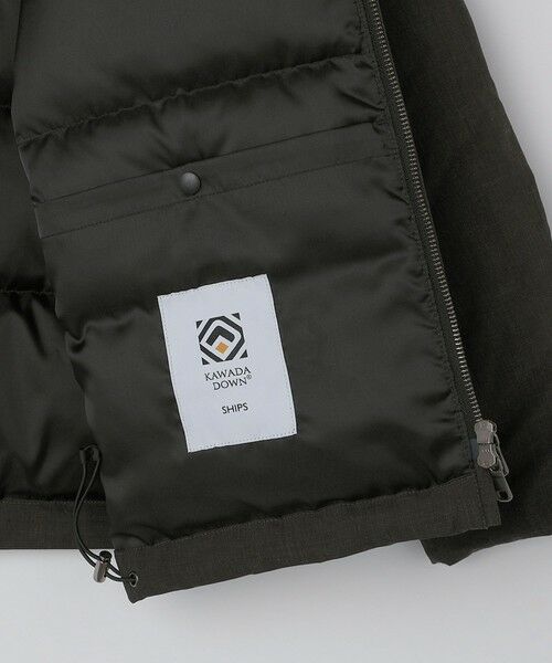 SHIPS / シップス ダウンジャケット・ベスト | SHIPS: ルミレット(R) ウール × 河田ダウン ジャケット | 詳細25