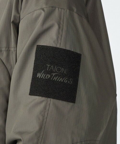 SHIPS / シップス ダウンジャケット・ベスト | 【SHIPS別注】WILDTHINGS×TAION:  ショート モンスター パーカ | 詳細11