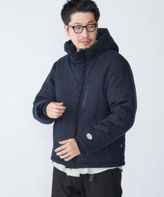 SHIPS / シップス ダウンジャケット・ベスト | 【WEB限定】SHIPS: 中綿 ウールブレンド パデッド フード ジャケット