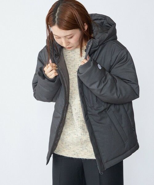 SHIPS / シップス ダウンジャケット・ベスト | 【WEB限定】SHIPS: 中綿 ウールブレンド パデッド フード ジャケット | 詳細9