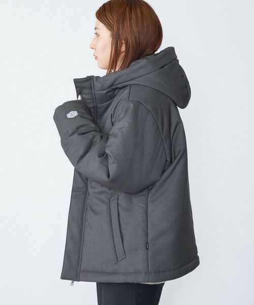 SHIPS / シップス ダウンジャケット・ベスト | 【WEB限定】SHIPS: 中綿 ウールブレンド パデッド フード ジャケット | 詳細10