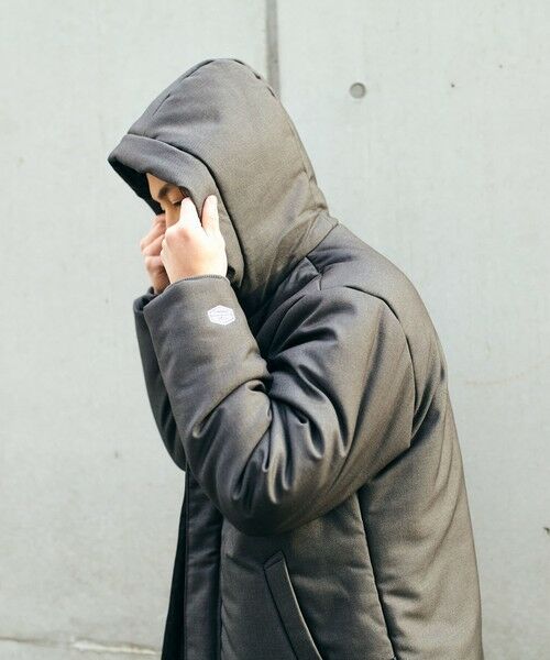 SHIPS / シップス ダウンジャケット・ベスト | 【WEB限定】SHIPS: 中綿 ウールブレンド パデッド フード ジャケット | 詳細2