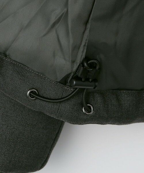 SHIPS / シップス ダウンジャケット・ベスト | 【WEB限定】SHIPS: 中綿 ウールブレンド パデッド フード ジャケット | 詳細22