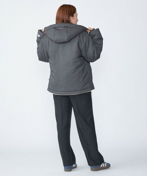 SHIPS / シップス ダウンジャケット・ベスト | 【WEB限定】SHIPS: 中綿 ウールブレンド パデッド フード ジャケット | 詳細5