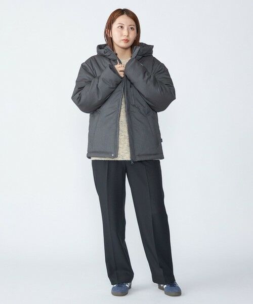 SHIPS / シップス ダウンジャケット・ベスト | 【WEB限定】SHIPS: 中綿 ウールブレンド パデッド フード ジャケット | 詳細7