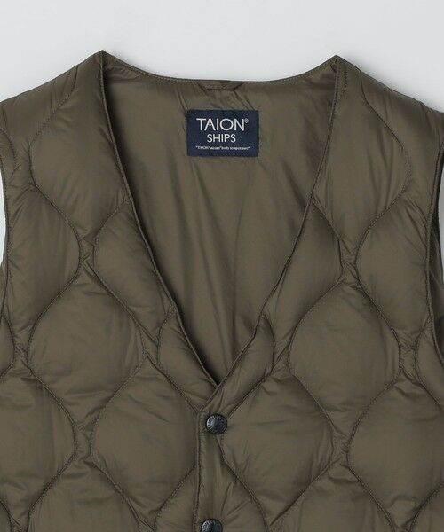 SHIPS / シップス ダウンジャケット・ベスト | 【SHIPS別注】TAION: ダウン ジレ | 詳細9