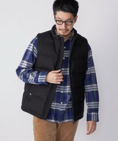 SHIPS / シップス ダウンジャケット・ベスト | SHIPS: ウールファブリック ダウン ベスト