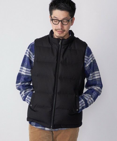SHIPS / シップス ダウンジャケット・ベスト | SHIPS: ウールファブリック ダウン ベスト | 詳細1