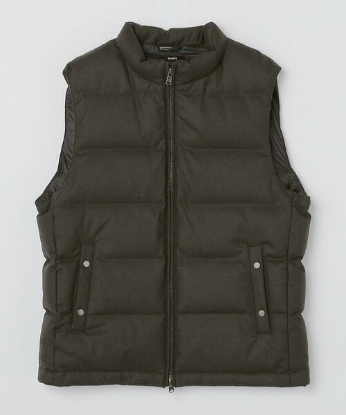 SHIPS / シップス ダウンジャケット・ベスト | SHIPS: ウールファブリック ダウン ベスト | 詳細14