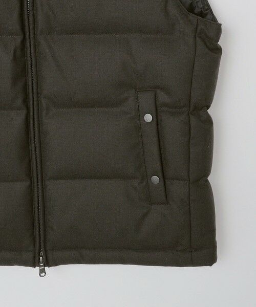 SHIPS / シップス ダウンジャケット・ベスト | SHIPS: ウールファブリック ダウン ベスト | 詳細19