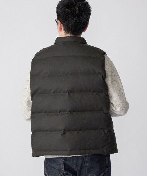 SHIPS / シップス ダウンジャケット・ベスト | SHIPS: ウールファブリック ダウン ベスト | 詳細8