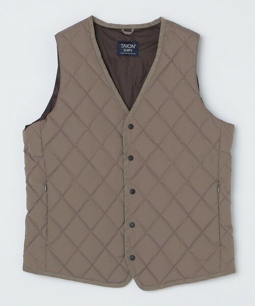SHIPS / シップス ダウンジャケット・ベスト | 【SHIPS別注】TAION: コンフォート ダウン ジレ | 詳細21