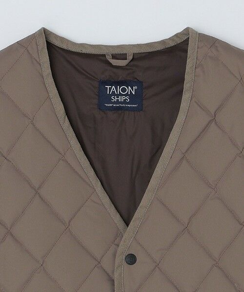 SHIPS / シップス ダウンジャケット・ベスト | 【SHIPS別注】TAION: コンフォート ダウン ジレ | 詳細12