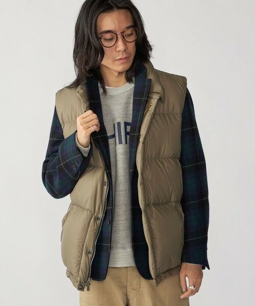 SHIPS / シップス ダウンジャケット・ベスト | 【SHIPS別注】CRESCENT DOWN WORKS: イタリアン ベスト | 詳細6