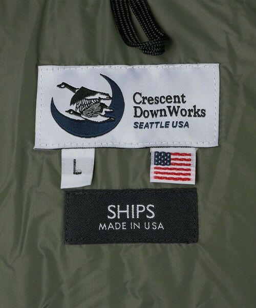 SHIPS / シップス ダウンジャケット・ベスト | 【SHIPS別注】CRESCENT DOWN WORKS: イタリアン ベスト | 詳細27