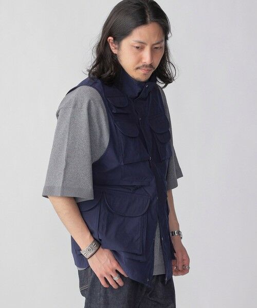 SHIPS / シップス ダウンジャケット・ベスト | 【SHIPS別注】+phenix:〈撥水〉ユーティリティーベスト (セットアップ対応) | 詳細15