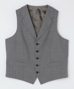 SHIPS / シップス ダウンジャケット・ベスト | 【SHIPS別注】CARUSO: トロピカルウール ラペルドベスト