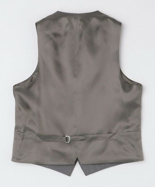 SHIPS / シップス ダウンジャケット・ベスト | 【SHIPS別注】CARUSO: トロピカルウール ラペルドベスト | 詳細1