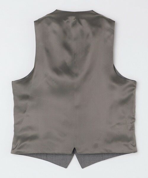 SHIPS / シップス ダウンジャケット・ベスト | 【SHIPS別注】CARUSO: トロピカルウール ラペルドベスト | 詳細3