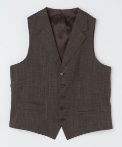 SHIPS / シップス セットアップ | 【SHIPS別注】CARUSO: ピンヘッド ラペルド ベスト