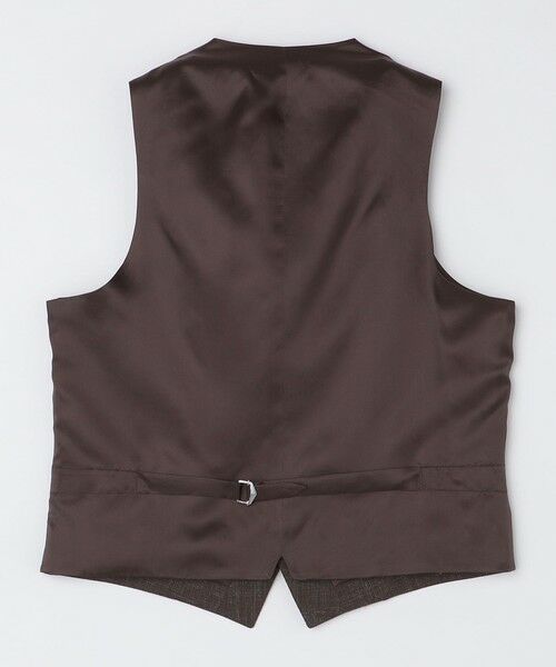 SHIPS / シップス セットアップ | 【SHIPS別注】CARUSO: ピンヘッド ラペルド ベスト | 詳細1