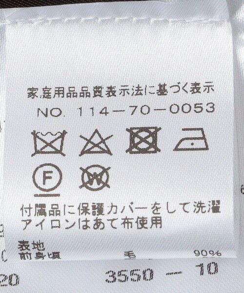 SHIPS / シップス セットアップ | 【SHIPS別注】CARUSO: ピンヘッド ラペルド ベスト | 詳細10