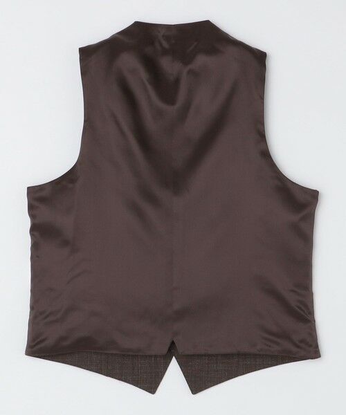 SHIPS / シップス セットアップ | 【SHIPS別注】CARUSO: ピンヘッド ラペルド ベスト | 詳細3