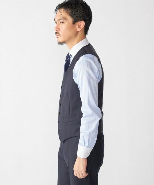 SHIPS / シップス ダウンジャケット・ベスト | SHIPS: 御幸毛織 ファブリック FOUR SEASONS ソリッド ベスト | 詳細7