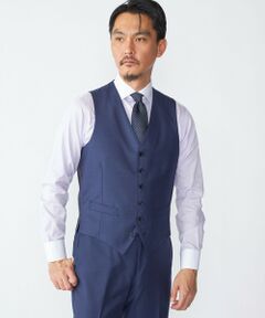 SHIPS / シップス ダウンジャケット・ベスト | SHIPS: 御幸毛織 ファブリック FOUR SEASONS シャークスキン ベスト