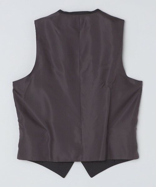 SHIPS / シップス ダウンジャケット・ベスト | SHIPS: 御幸毛織 ファブリック FOUR SEASONS シャークスキン ベスト | 詳細3