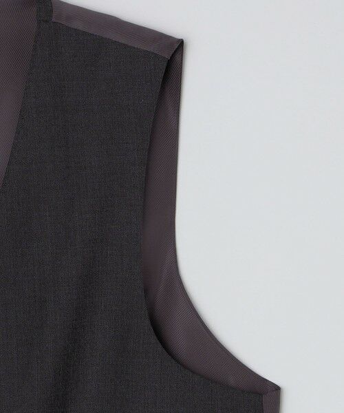 SHIPS / シップス ダウンジャケット・ベスト | SHIPS: 御幸毛織 ファブリック FOUR SEASONS シャークスキン ベスト | 詳細5