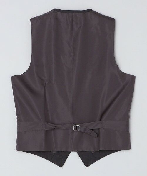 SHIPS / シップス ダウンジャケット・ベスト | SHIPS: 御幸毛織 ファブリック FOUR SEASONS シャークスキン ベスト | 詳細1