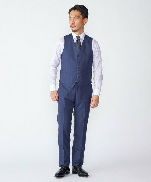 SHIPS / シップス ダウンジャケット・ベスト | SHIPS: 御幸毛織 ファブリック FOUR SEASONS シャークスキン ベスト | 詳細13