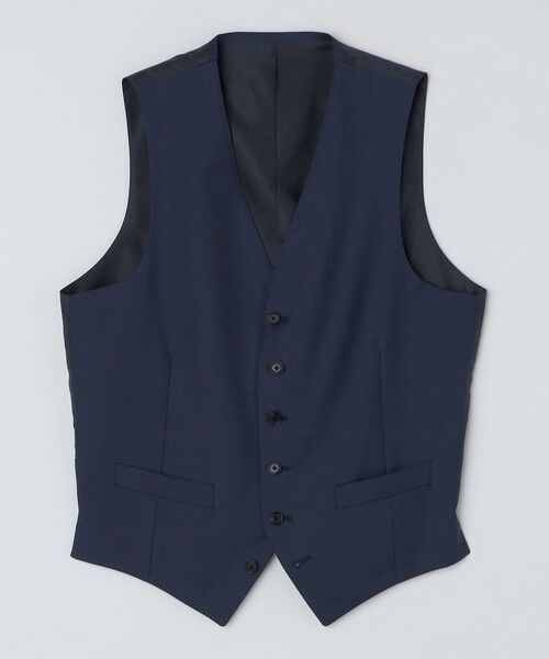 SHIPS / シップス ダウンジャケット・ベスト | SHIPS: 御幸毛織 ファブリック FOUR SEASONS シャークスキン ベスト | 詳細16