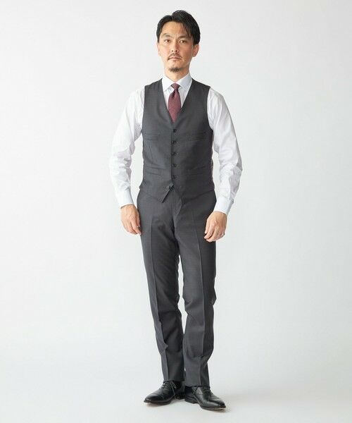 SHIPS / シップス ダウンジャケット・ベスト | SHIPS: LORO PIANA FABRIC オーストラリス 無地 ベスト | 詳細2