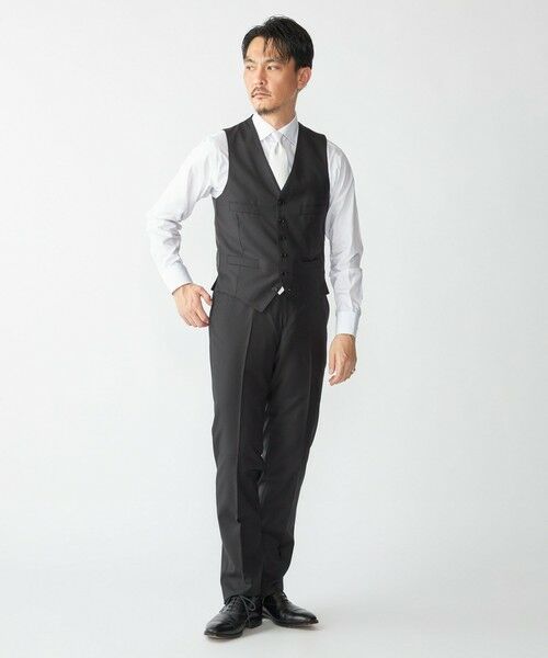 SHIPS / シップス ダウンジャケット・ベスト | SHIPS: LORO PIANA FABRIC オーストラリス 無地 ベスト | 詳細3