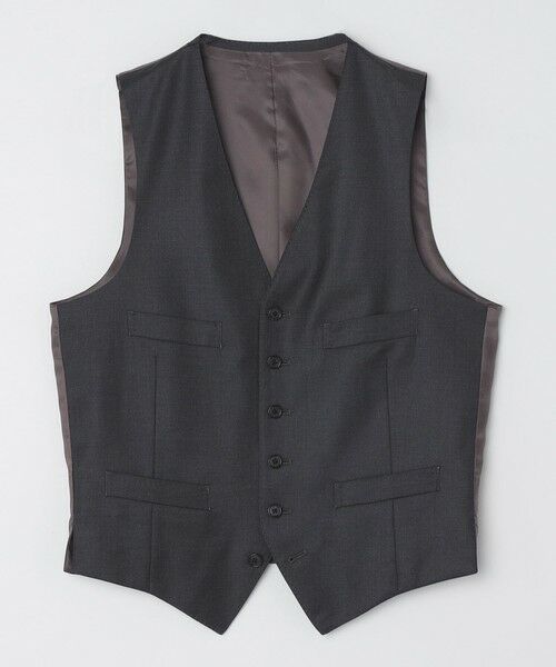 SHIPS / シップス ダウンジャケット・ベスト | SHIPS: LORO PIANA FABRIC オーストラリス 無地 ベスト | 詳細6