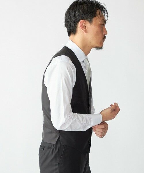 SHIPS / シップス ダウンジャケット・ベスト | SHIPS: LORO PIANA FABRIC オーストラリス 無地 ベスト | 詳細11