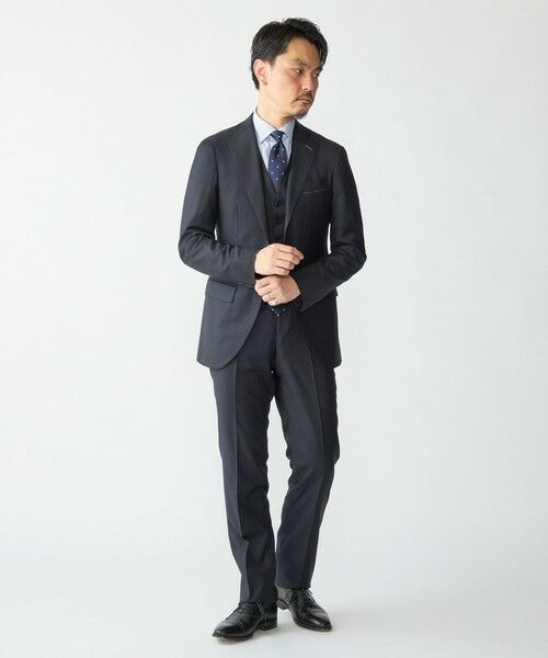 SHIPS / シップス ダウンジャケット・ベスト | SHIPS: LORO PIANA FABRIC オーストラリス 無地 ベスト | 詳細29