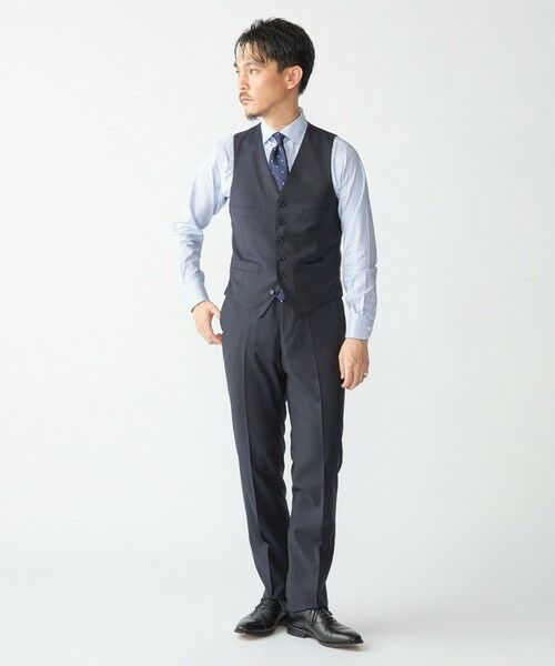 SHIPS / シップス ダウンジャケット・ベスト | SHIPS: LORO PIANA FABRIC オーストラリス 無地 ベスト | 詳細27