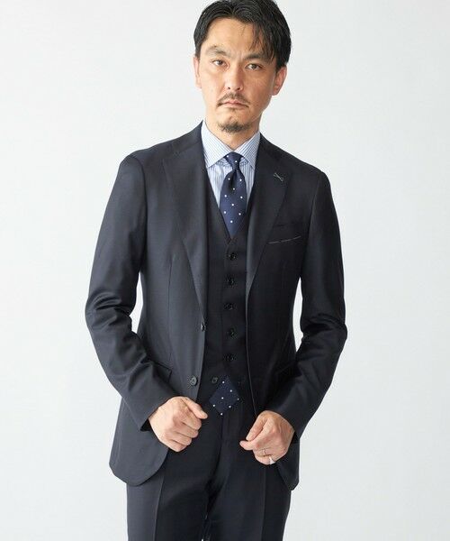 SHIPS / シップス ダウンジャケット・ベスト | SHIPS: LORO PIANA FABRIC オーストラリス 無地 ベスト | 詳細28