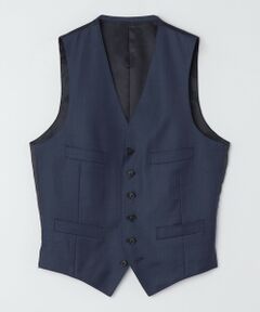 SHIPS / シップス ダウンジャケット・ベスト | SHIPS: LORO PIANA FABRIC オーストラリス シャークスキン ベスト