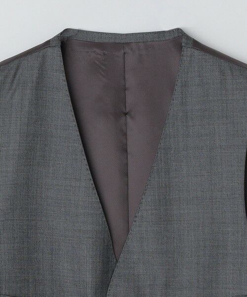 SHIPS / シップス ダウンジャケット・ベスト | SHIPS: LORO PIANA FABRIC オーストラリス シャークスキン ベスト | 詳細12