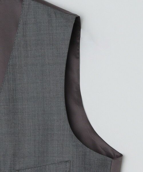 SHIPS / シップス ダウンジャケット・ベスト | SHIPS: LORO PIANA FABRIC オーストラリス シャークスキン ベスト | 詳細13