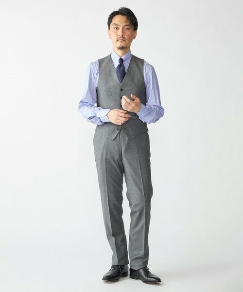 SHIPS / シップス ダウンジャケット・ベスト | SHIPS: LORO PIANA FABRIC オーストラリス シャークスキン ベスト | 詳細5