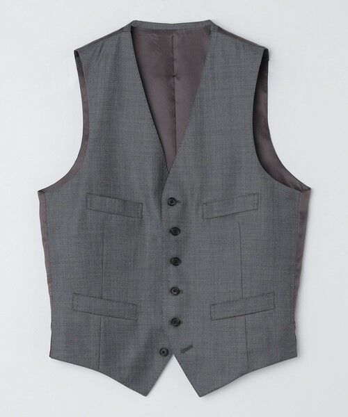 SHIPS / シップス ダウンジャケット・ベスト | SHIPS: LORO PIANA FABRIC オーストラリス シャークスキン ベスト | 詳細8