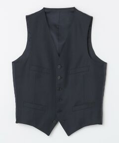 SHIPS / シップス ダウンジャケット・ベスト | SHIPS: ラグジュアリー ドーメル 無地 ジレ ベスト