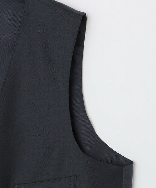 SHIPS / シップス ダウンジャケット・ベスト | SHIPS: ラグジュアリー ドーメル 無地 ジレ ベスト | 詳細7